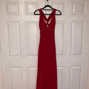 Bari Jay - Red Long Dress